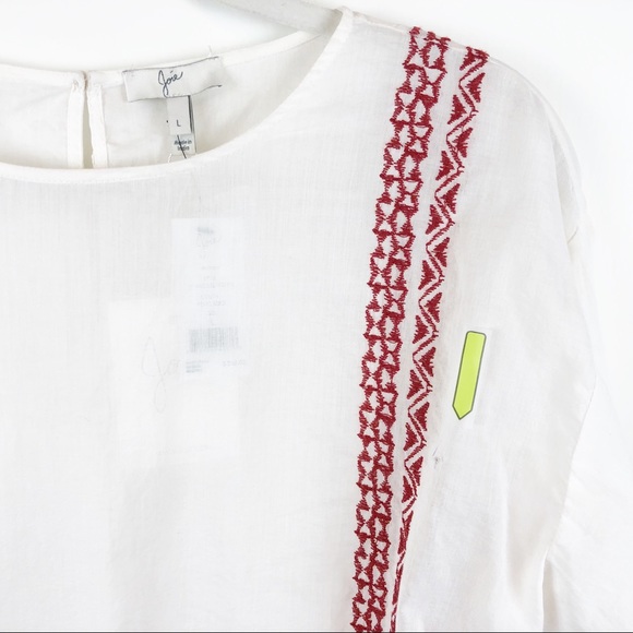 NEW JOIE | Isandro Embroidered Balloon Sleeves A34 - Picture 11 of 16